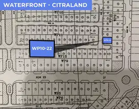 Dijual Tanah Kavling Citraland Waterfront Siap Bangun dkt Pakuwon Mall