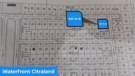 Dijual Tanah Kavling Siap Bangun Citraland Utama Waterfront Hook