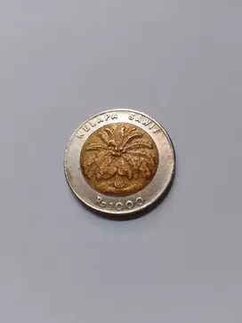 Uang Koin 1000 Rupiah Kelapa Sawit 1996 & 2000