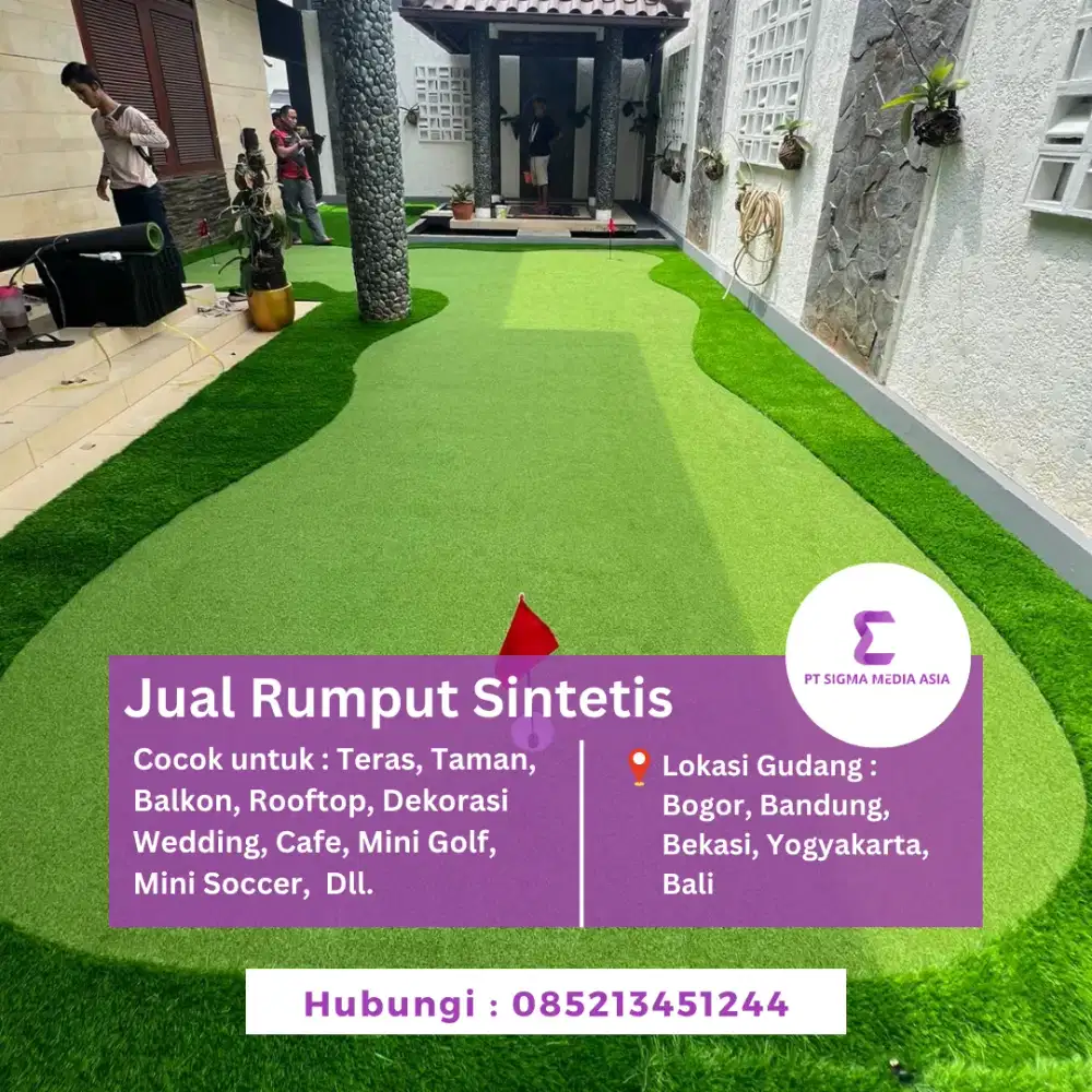 Jual Rumput Sintetis Buat Mini Golf