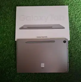 SAMSUNG TAB S9 FE 6/128GB FULLSET SUPER MULUS BARU BELI