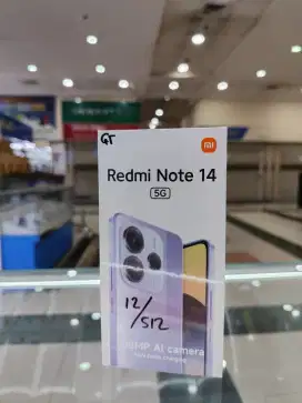 Redmi note 14 5G 12/512 (Unit Baru)