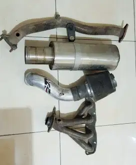 Knalpot, Katalis, Open Filter Honda Jazz