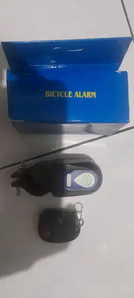 Alarm sepeda lengkap remote