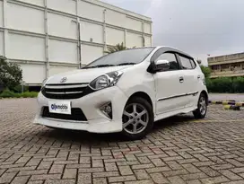 Low KM TDP 6 JT Toyota Agya 1.0 TRD Sportivo Bensin-AT Silver 2015