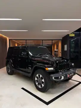 Jeep Wrangler JL Sahara ATPM 2.0 AT 2024 Hitam 4Door Nik 2023