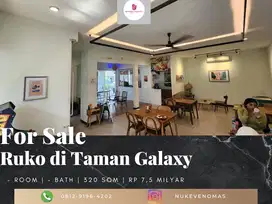 Dijual Ruko di Taman Galaxy Bekasi 2 Lantai  dan Kolam Renang