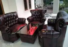 Sofa inul kancing