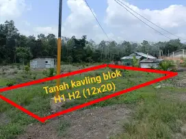 Dijual tanah kavling (2 kavling)