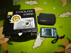 Camera digicam Nikon coolpix s3500