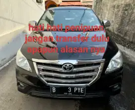Toyota Kijang Innova 2015 Bensin