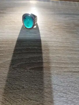 Cincin batu bacan coklat
