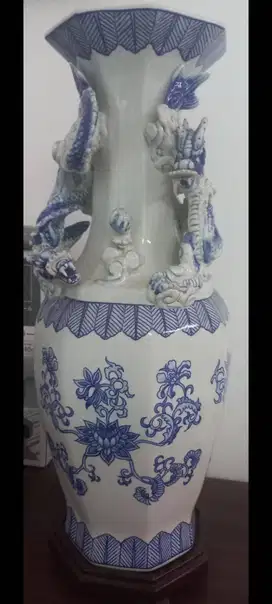 Jual vas antik ukiran China