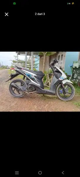 Honda Beat Karbu 2011 Putih