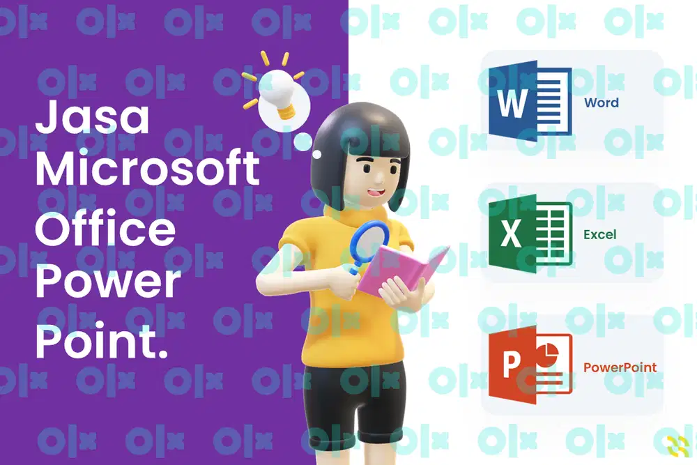 Jasa Microsoft Office, ketik Word, edit Excel dan buat PowerPoint