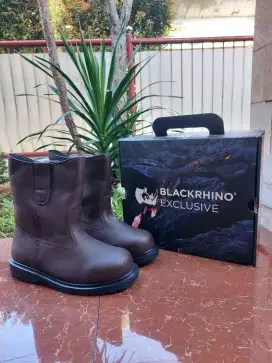 Dijual sepatu safety / safety shoes BLACKRHINO EXCLUSIVE