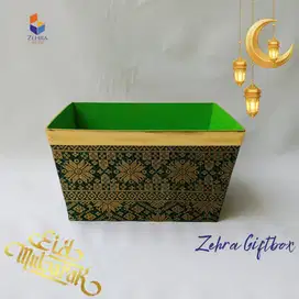 Keranjang Parcel Kain Songket Termurah