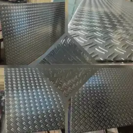 Plat besi bordes landasan ready stok