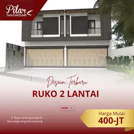 Ruko 2 Lantai Lokasi Strategis Di Pinggir Jalan