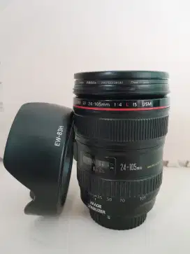 Lensa Canon EF 24-105 F4 L IS USM mulus