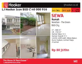 Sewa Rumah The Green BSD City