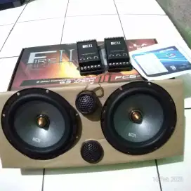 Aksesoris Audio Mobil, speaker Fire 2, power Dhd1044, Head Unit sansui