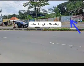 Jual Tanah + bangunan semi permanen