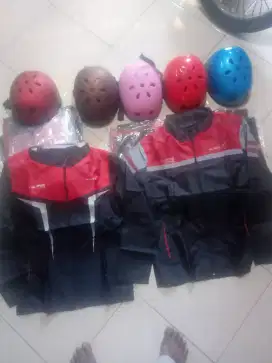 Jaket Honda 21 biji & helm 5 biji