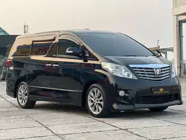 Toyota ALPHARD 2.4 S C Audioless Hitam Automatic Bensin 2011 /2022