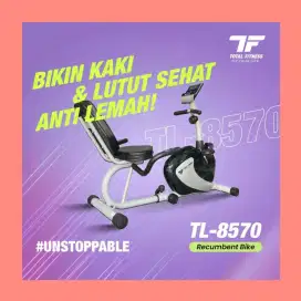Sepeda statis recumbent TL-8570 alat kesehatan CBS-491
