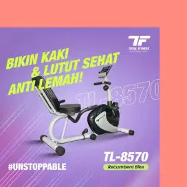 Sepeda statis recumbent TL-8570 alat kesehatan CBS-491