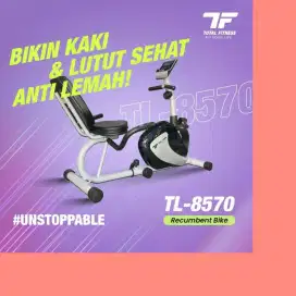 Sepeda statis recumbent TL-8570 alat kesehatan CBS-491
