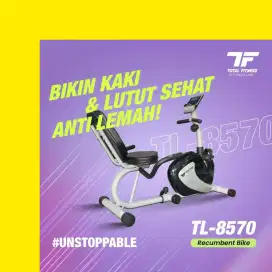 Sepeda statis recumbent TL-8570 alat kesehatan CBS-491