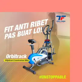 Sepeda statis Orbitrack Plate 5 in 1 alat fitnes WSJ-976