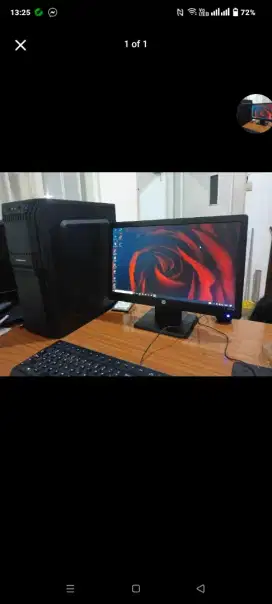 Core i5 RAM 8/500GB SSD WIFI komputer fullset