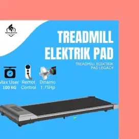 Walkingpad elektrik Legacy tanpa handle alat olahraga NNF-422
