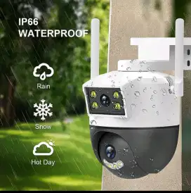 Cctv outdoor waterproof dualens v380
