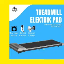 Walkingpad elektrik Legacy tanpa handle alat olahraga NNF-422