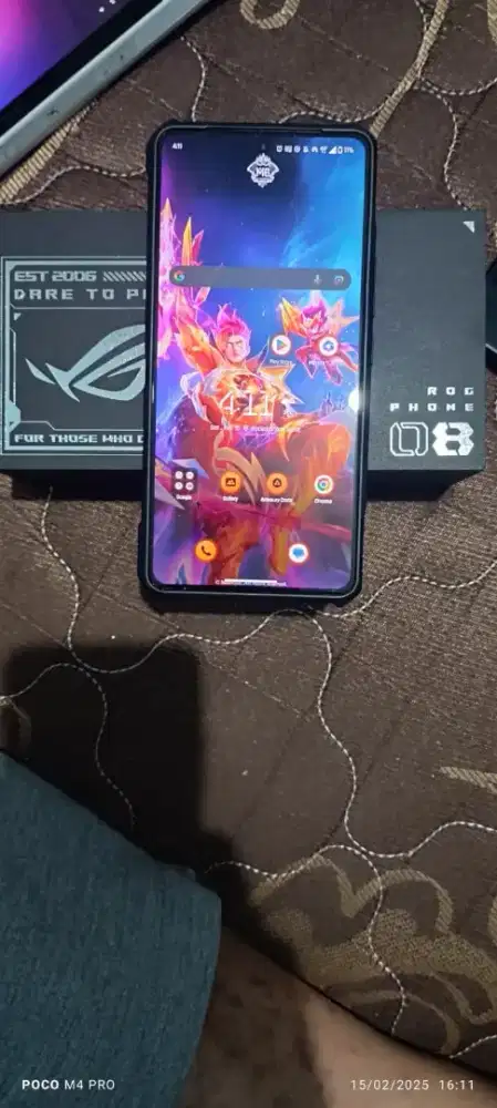 HP ASUS ROG PHONE 8 HITAM (SECOND)