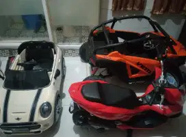 Dijual 2 Mobil aki dan 1 motor aki