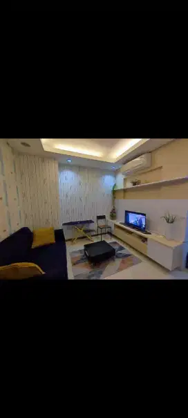 Dijual BU Apartemen Cosmo Residences, 1 br 40 m2, Rp.825 JT Furnish