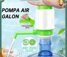 Pompa air minum galon manual