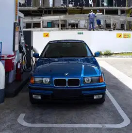 BMW 318i E36 KM 35000 Manual Estoril blue Mulus NO MINUS