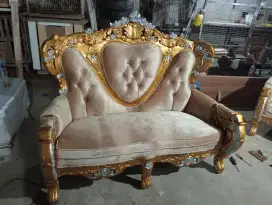 Jasa service ganti kain kulit sofa panggilan Jabodetabek