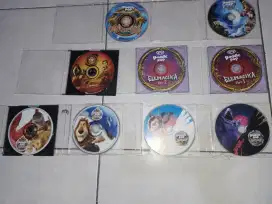 koleksi dvd animasi paddle pop ada 5pcs+1pcs dvd dari rans, asli, nego