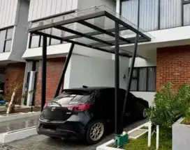 Canopy Kaca Polos