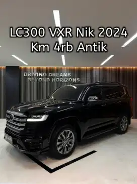Toyota Land Cruiser LC300 VXR 2024 LC 300 Hitam B2473TJB Km4rb