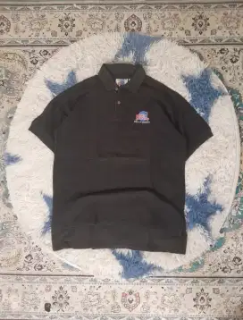 Vintage Planet Hollywood Baju Polo Hitam