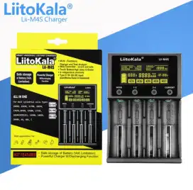Charger Test, LiitoKala Lii-M4S, Smart Universal LCD Fast Charger