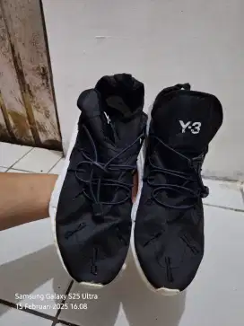 Sepatu Adidass Y3 Yohji Yamamoto Kusari 2 Black size 40,5 harga 350rb